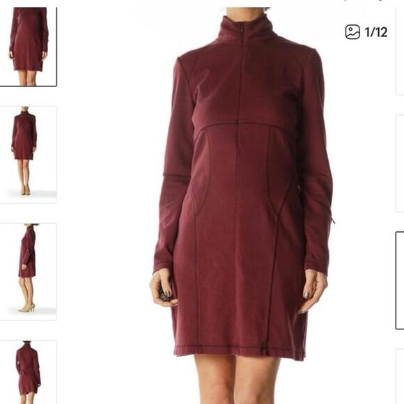 Athleta Long Sleeve Dress Size Small - Picture 8 of 9